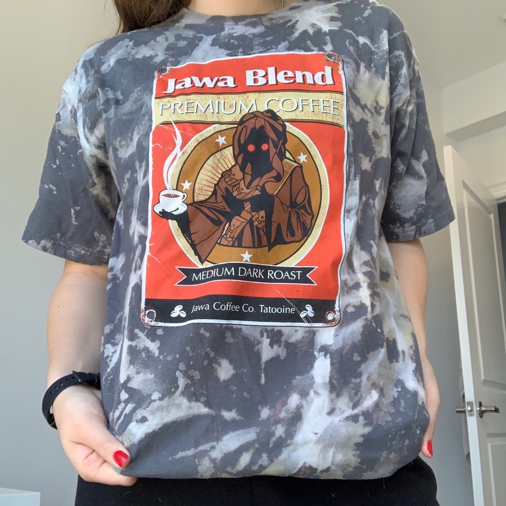 Vintage bleach dyed tee!!